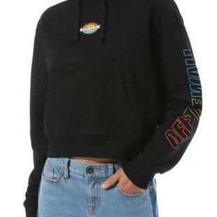 Wmns Oval Teen Hood: Blk