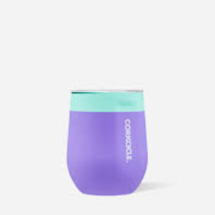 Stemless - 12oz Color Block Mint Berry