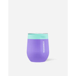 Stemless - 12oz Color Block Mint Berry