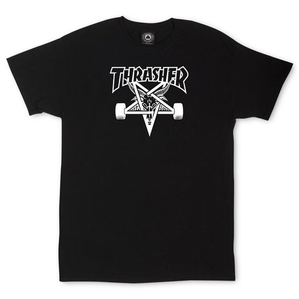 THRASHER MAGAZINE Thrasher Skategoat Tee: Black