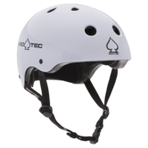 Pro-Tec Classic Certified Skateboard Helmet - Gloss White