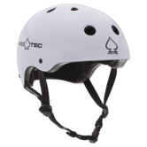Pro-Tec Classic Certified Skateboard Helmet - Gloss White