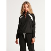 Volcom Women's Lil Mock Neck-Black