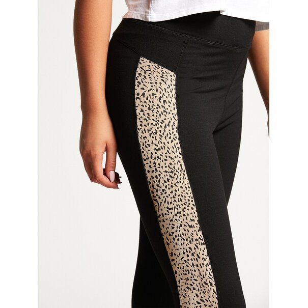 Volcom Volcom Women's Lived In Lounge Legging-Black/Leopard