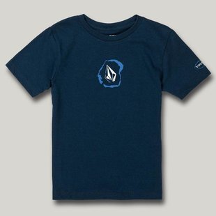 Boys Posted Short Sleeve / Harbour Blue