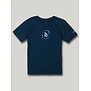Volcom Boys Posted S/S Tee-Harbour Blue