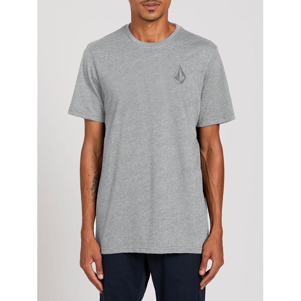 Volcom Volcom Men's Stone Tech S/S Tee-Heather Gray