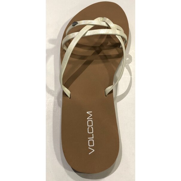 Volcom Volcom Little Girls Look Out Beach Sandal- Glow