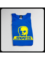 SKULL SKATES Skull Skates Tank Top-Blue/Yellow