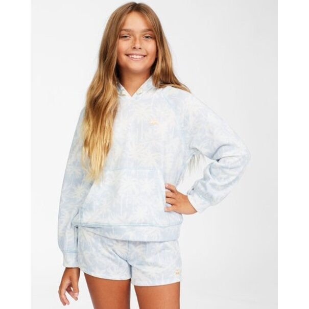 BILLABONG Billabong Girls' Palms All Day Hoodie-Clear Sky