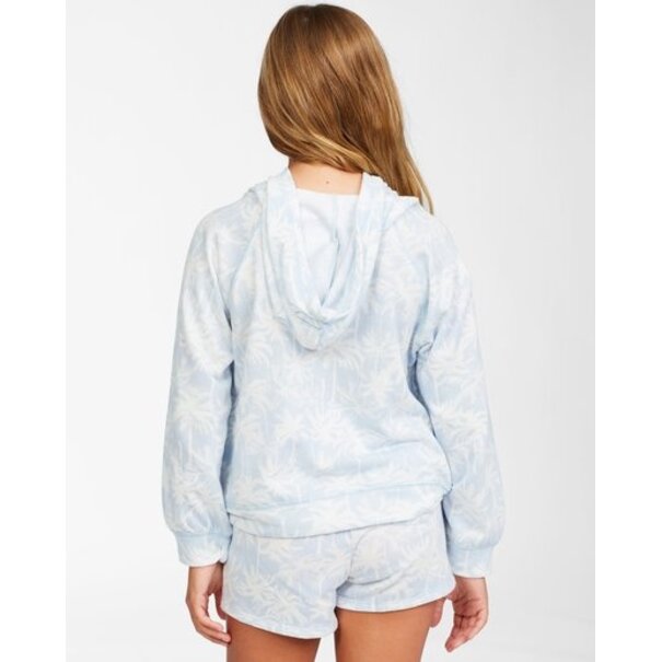 BILLABONG Billabong Girls' Palms All Day Hoodie-Clear Sky