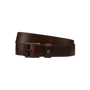 Nixon Americana Belt Dark Brown S