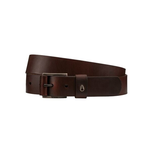 Nixon Nixon Americana Belt Dark Brown S