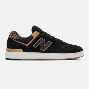 New Balance AC Shoes 574 Court-Black/Leopard