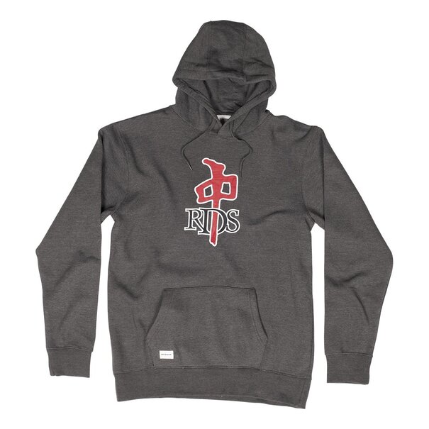 Red Dragon Apparel Red Dragon OG Pullover Hoodie-Dark Heather Grey