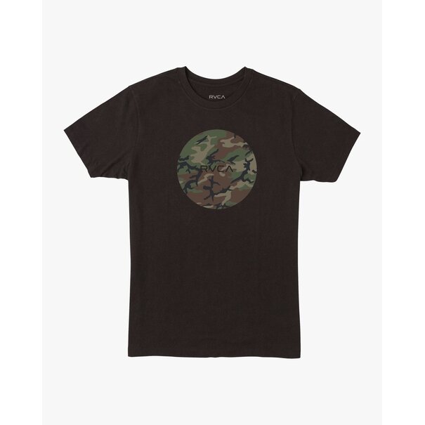 RVCA RVCA Men's Motor S/S Tee-Black/Camo