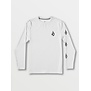 Volcom Men's Deadly Stones L/S Rashguard-White