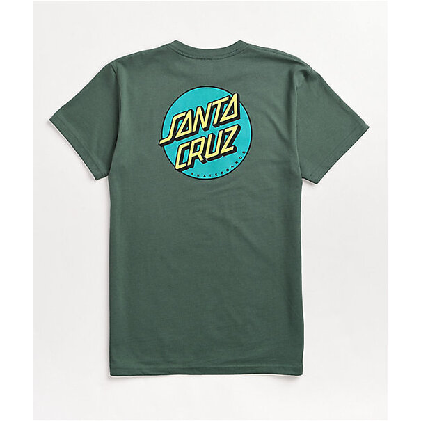 Santa Cruz Skateboards Other Dot Tee / Heavy Metal Blue