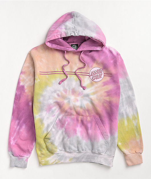 Santa Cruz Womens Other Dot Pullover Hoodie Desert Rose Medicine Hat The Boarding House
