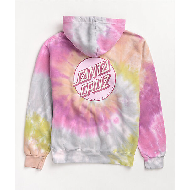 Santa Cruz Skateboards Santa Cruz Womens Other Dot Pullover Hoodie-Desert Rose