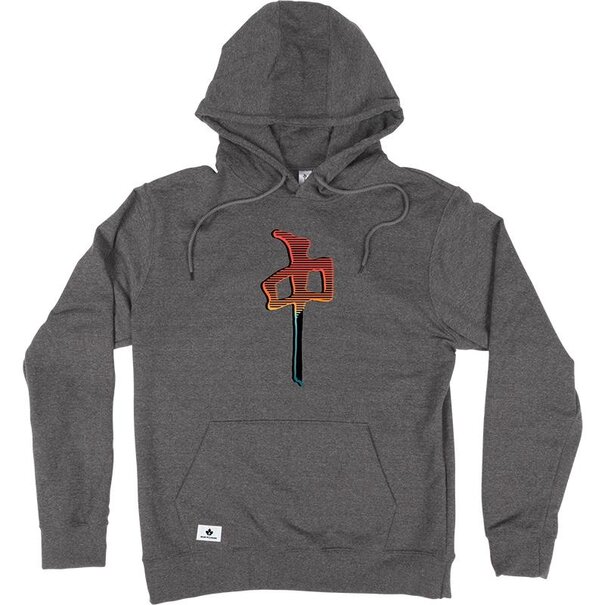 Red Dragon Apparel Red Dragon Deco Hoodie Chung-Charcoal/Rainbow