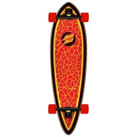 Santa Cruz Pintail Flame Dot Longboard