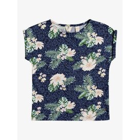 Roxy Girls African Sunset T-Shirt-Mood Indigo Animilia