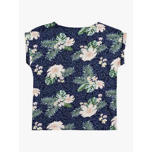 ROXY Roxy Girls African Sunset T-Shirt-Mood Indigo Animilia