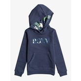 Roxy Girls Hope You Know Hoodie-Navy