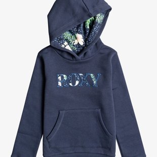 Roxy Girls Hope You Know Hoodie-Navy