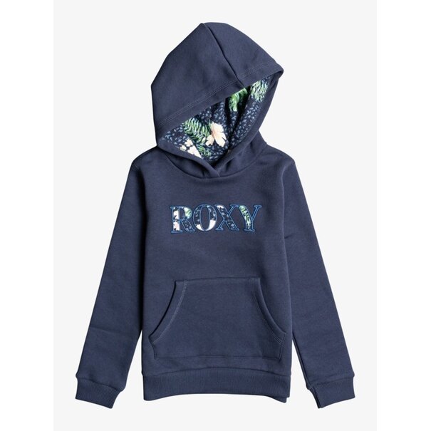 ROXY Roxy Girls Hope You Know Hoodie-Navy
