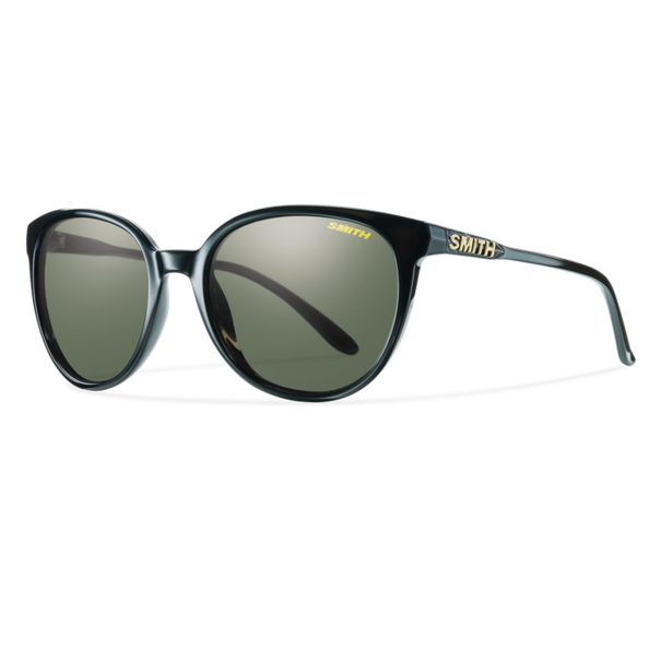 SMITH OPTICS Cheetah Black With Polarized Gray Green Lenses
