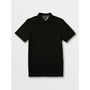 Volcom Men's Wowzer Polo- Black