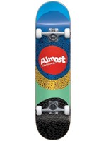 ALMOST SKATEBOARDS Almost Radiate First Push Blue 8.25 Complete Skateboard
