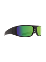 Spy Optics Spy Logan Matte Black Sunglasses w/ Bronze Polar Green Spectra Lenses