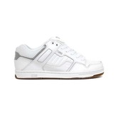 DVS Enduro 125: White Reflective Gum Suede Shoes