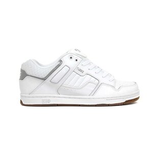 DVS Enduro 125: White Reflective Gum Suede Shoes