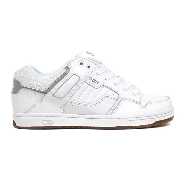 DVS FOOTWEAR DVS Enduro 125: White Reflective Gum Suede Shoes