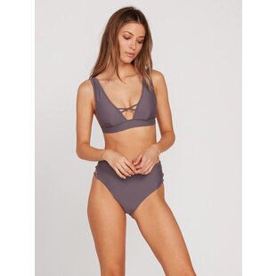 Volcom Simply Solid Halter Steel Purple