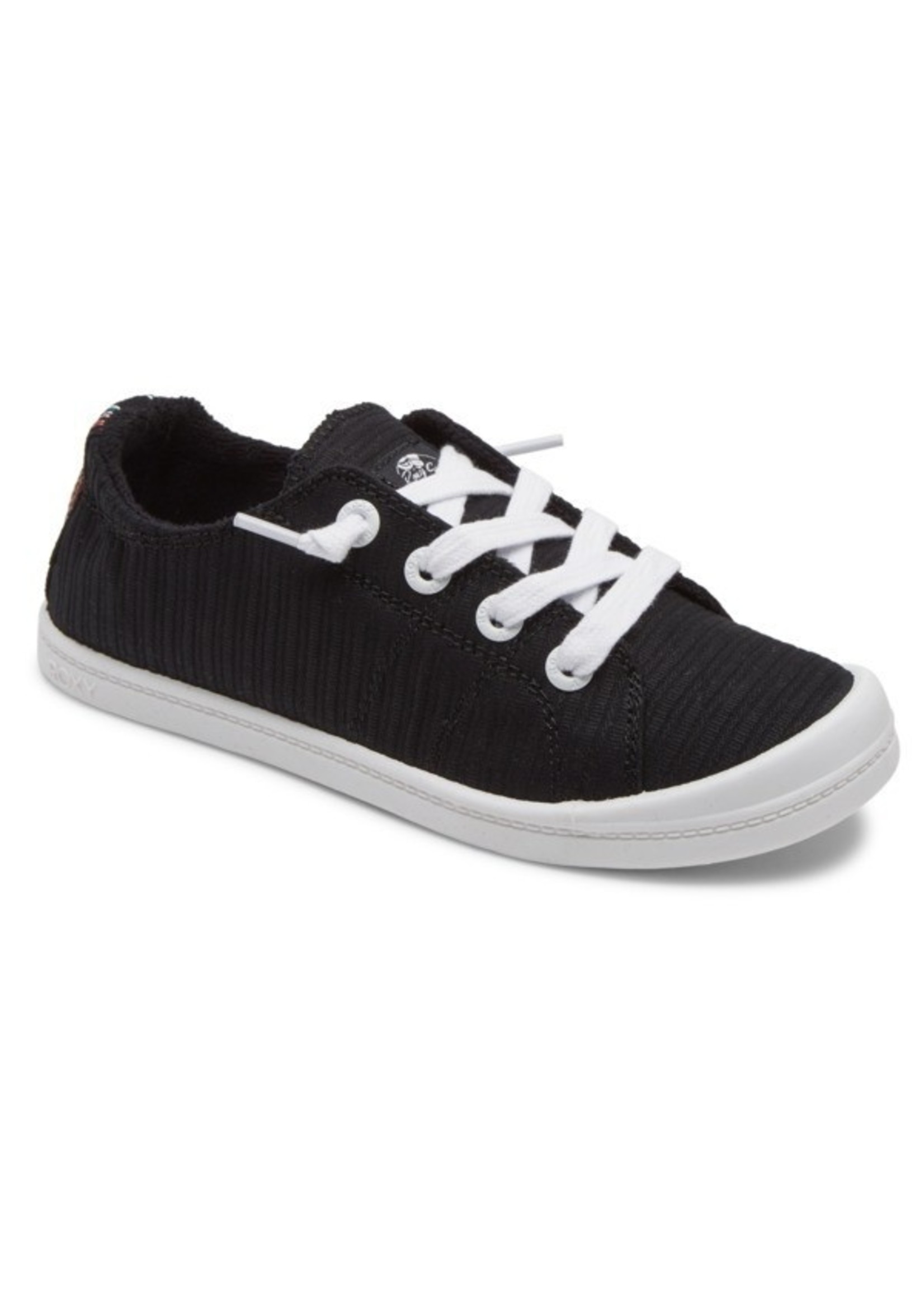 roxy black slip ons