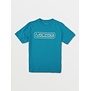 Volcom Striper SS Tee: F=Barrier Reef