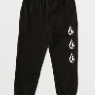 Volcom Toddler Iconic Stone Fleece Pant: Black