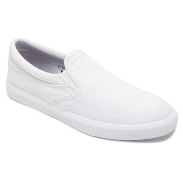 DC Shoes DC Infinite Slip ons: White