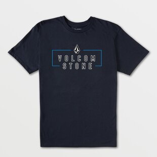 Volcom Simpleton S/S Shirt: Navy