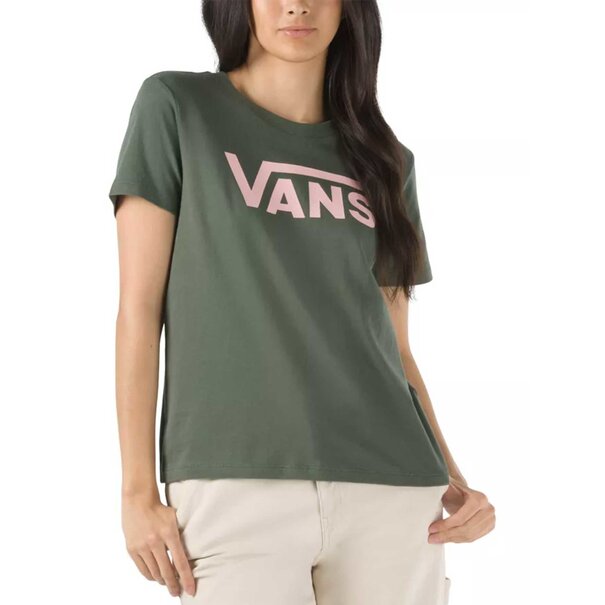 Vans Footwear Vans Flying V Crew Tee: Green