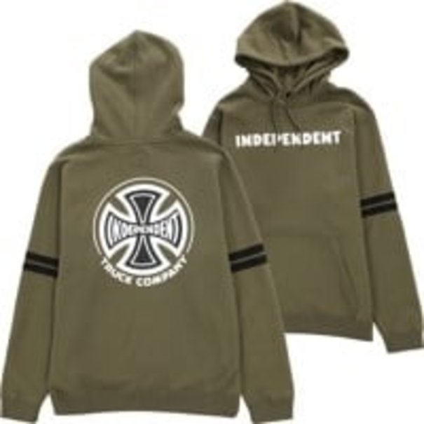 INDEPENDENT TRUCK CO. Indy Hoodie B/C  Groundwork- Army