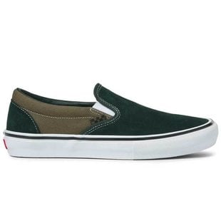 Vans Skate Slip-Ons- Scarab/Military