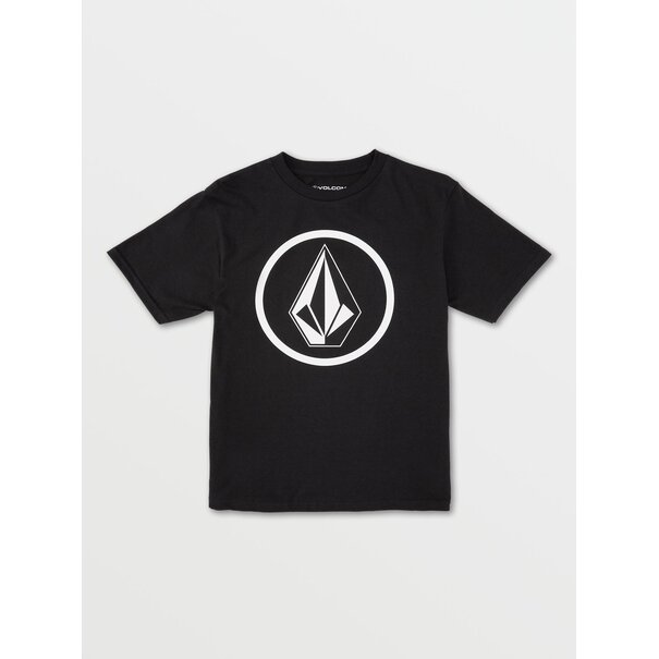 Volcom Circle Stone Fill Short Sleeve / Black