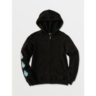 Volcom Iconic Stone Zip: Black
