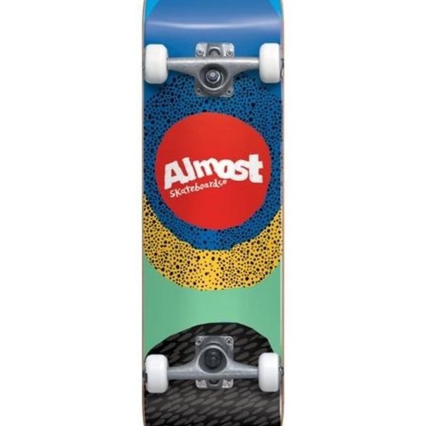 ALMOST SKATEBOARDS Almost Radiate FP Complete Blue: 8.25
